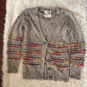 Womens Pieces Kensie Multi Color Knit Sweater